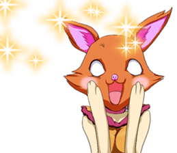 Lovely Halloween ~Cute Animals~English sticker #13695608