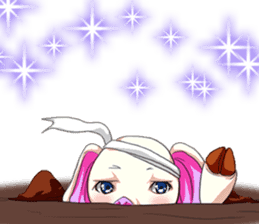 Lovely Halloween ~Cute Animals~English sticker #13695611