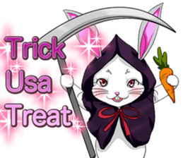 Lovely Halloween ~Cute Animals~English sticker #13695612