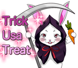 Lovely Halloween ~Cute Animals~English sticker #13695612