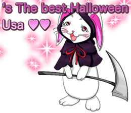 Lovely Halloween ~Cute Animals~English sticker #13695613