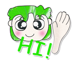 My name is Hiroki.^__^ sticker #13695617