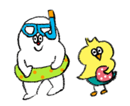 Maruo and Yo-chan sticker #13695682