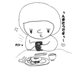 Satu daily, such as the alien sticker #13695785