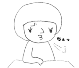 Satu daily, such as the alien sticker #13695801