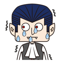 The Handsome Vampire - Jaroslav sticker #13695864