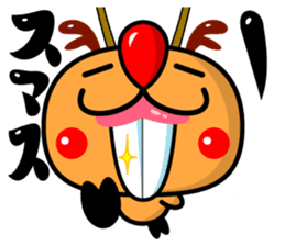 Mr. rabbit who is a snaggletooth. 2 sticker #13695901