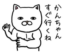 Kanchan cat sticker #13696108