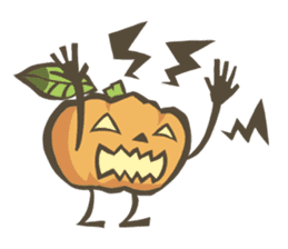 Halloween and jack-o'-lantern! sticker #13696472