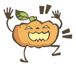 Halloween and jack-o'-lantern! sticker #13696473