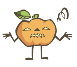 Halloween and jack-o'-lantern! sticker #13696474