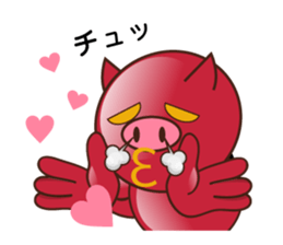 red pig sticker #13696536