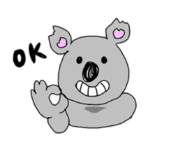 Daily life of a koala sticker #13696730
