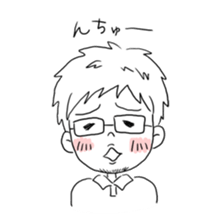 Young? middle age? man sticker #13696767