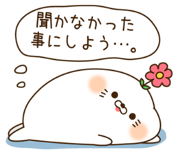 Stinging tongue seal9 sticker #13697171