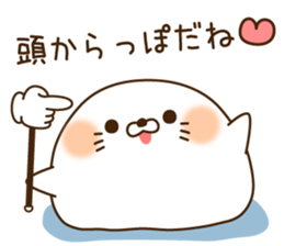 Stinging tongue seal9 sticker #13697186