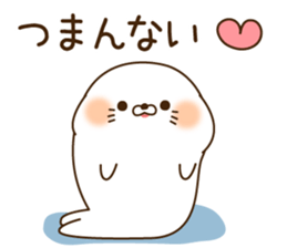 Stinging tongue seal9 sticker #13697189