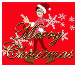 Happy New Year & Merry Christmas sticker #13697342