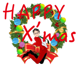 Happy New Year & Merry Christmas sticker #13697346