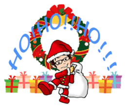 Happy New Year & Merry Christmas sticker #13697354