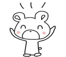 Little gentle bear sticker #13697492