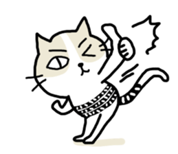 cool cool cat 4 sticker #13698155