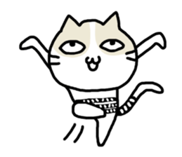 cool cool cat 4 sticker #13698156