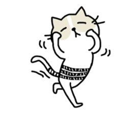 cool cool cat 4 sticker #13698157