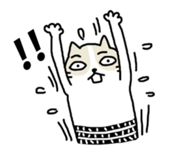 cool cool cat 4 sticker #13698167