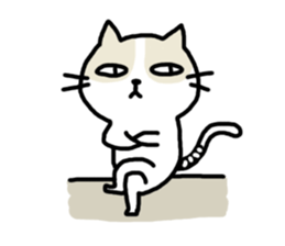 cool cool cat 4 sticker #13698170