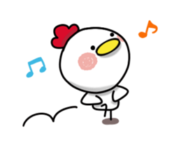 Suddenly too! Niwa birds 2 sticker #13698263