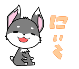 Miniature Schnauzer MOCO' sticker #13698303