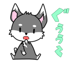 Miniature Schnauzer MOCO' sticker #13698328