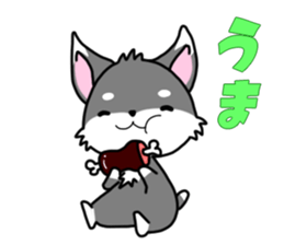 Miniature Schnauzer MOCO' sticker #13698331