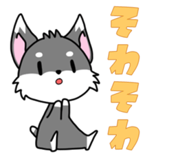 Miniature Schnauzer MOCO' sticker #13698332