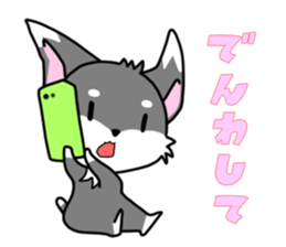 Miniature Schnauzer MOCO' sticker #13698336