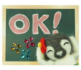 FUNNYBEGO & FRIENDS for stuffed penguin sticker #13698638