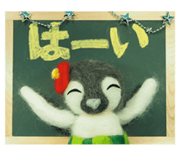 FUNNYBEGO & FRIENDS for stuffed penguin sticker #13698639