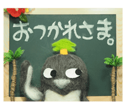 FUNNYBEGO & FRIENDS for stuffed penguin sticker #13698641