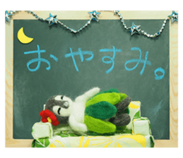 FUNNYBEGO & FRIENDS for stuffed penguin sticker #13698658