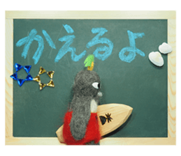 FUNNYBEGO & FRIENDS for stuffed penguin sticker #13698661