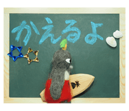 FUNNYBEGO & FRIENDS for stuffed penguin sticker #13698661