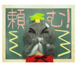 FUNNYBEGO & FRIENDS for stuffed penguin sticker #13698666