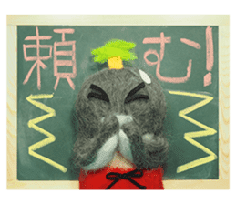 FUNNYBEGO & FRIENDS for stuffed penguin sticker #13698666