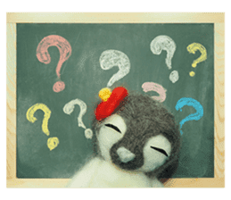 FUNNYBEGO & FRIENDS for stuffed penguin sticker #13698670