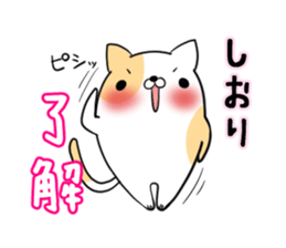 SHIORI's exclusive sticker sticker #13698994