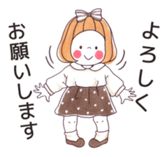 MEG&POLLY-work01- sticker #13699159