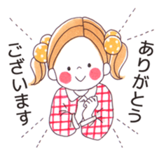 MEG&POLLY-work01- sticker #13699162