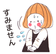 MEG&POLLY-work01- sticker #13699163