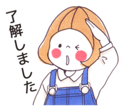 MEG&POLLY-work01- sticker #13699164